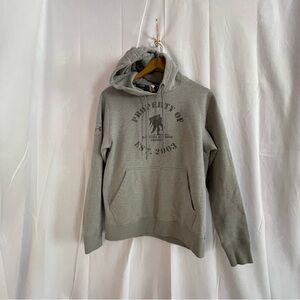 Gray Wounded Warrior Under Armour Hoodie Small